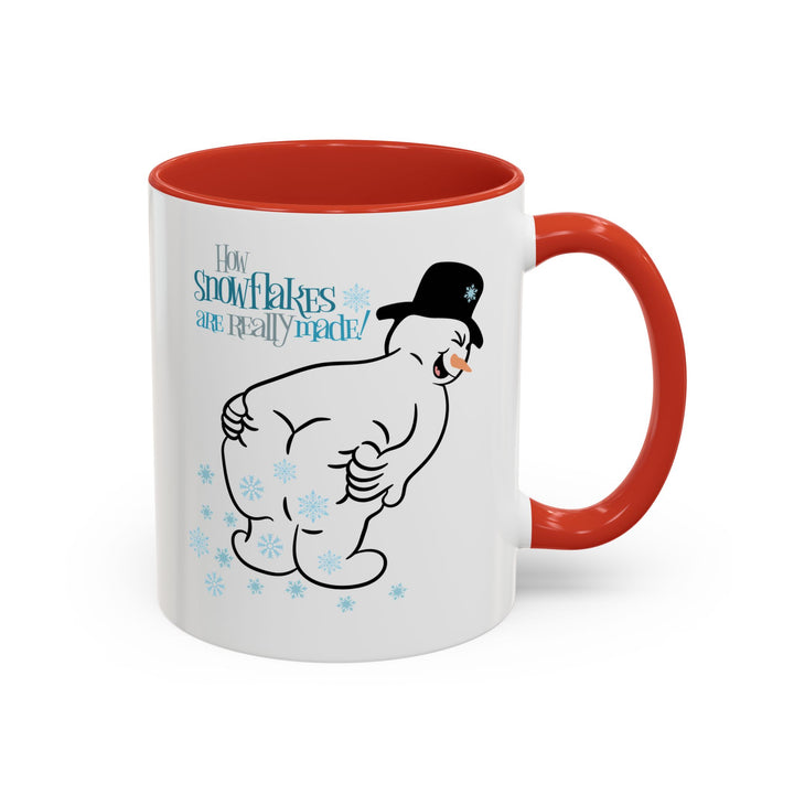 How Snowflakes Are Made - Accent Coffee Mug (11, 15oz)