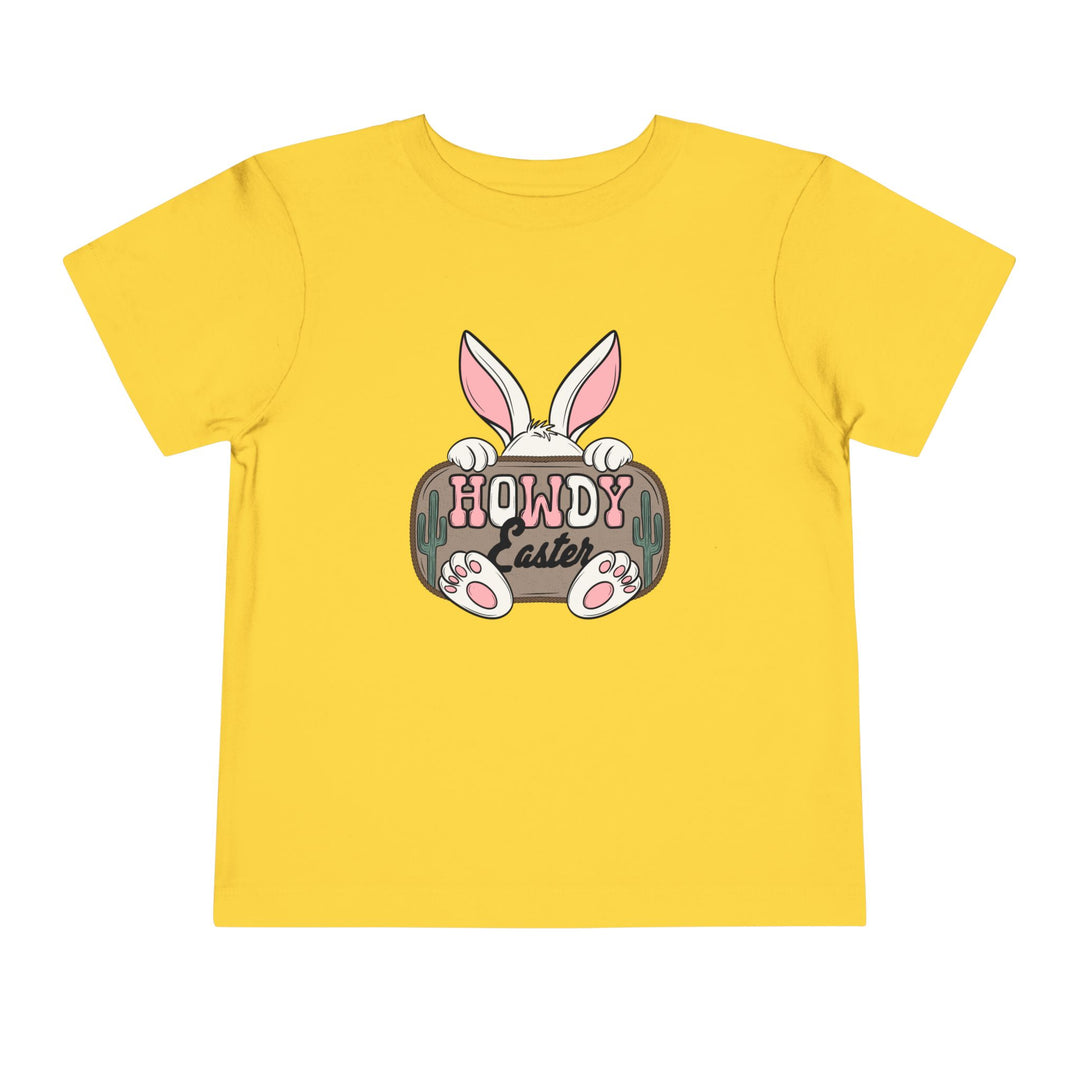 Howdy Easter - Toddler Short Sleeve Tee