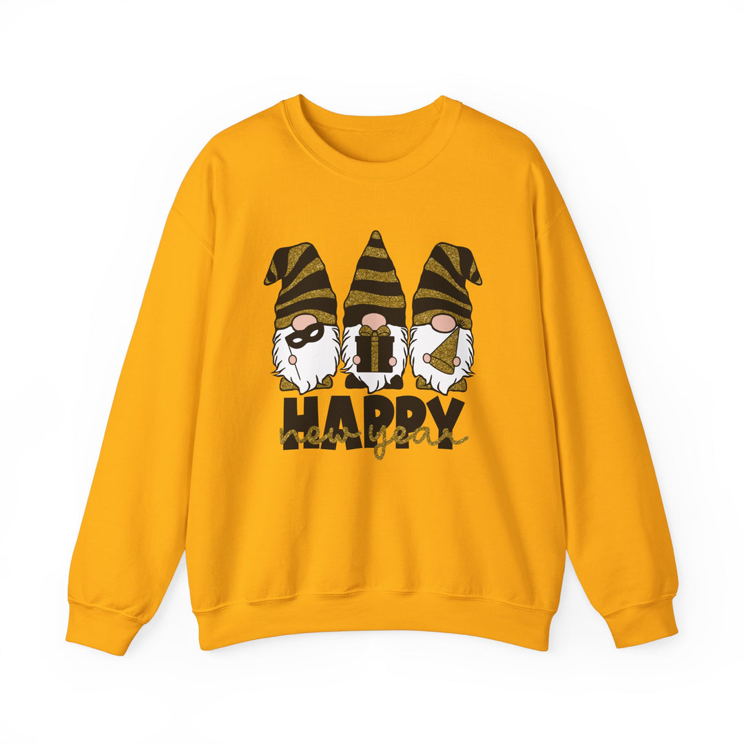 Happy New Year Gnomes - Unisex Heavy Blend™ Crewneck Sweatshirt