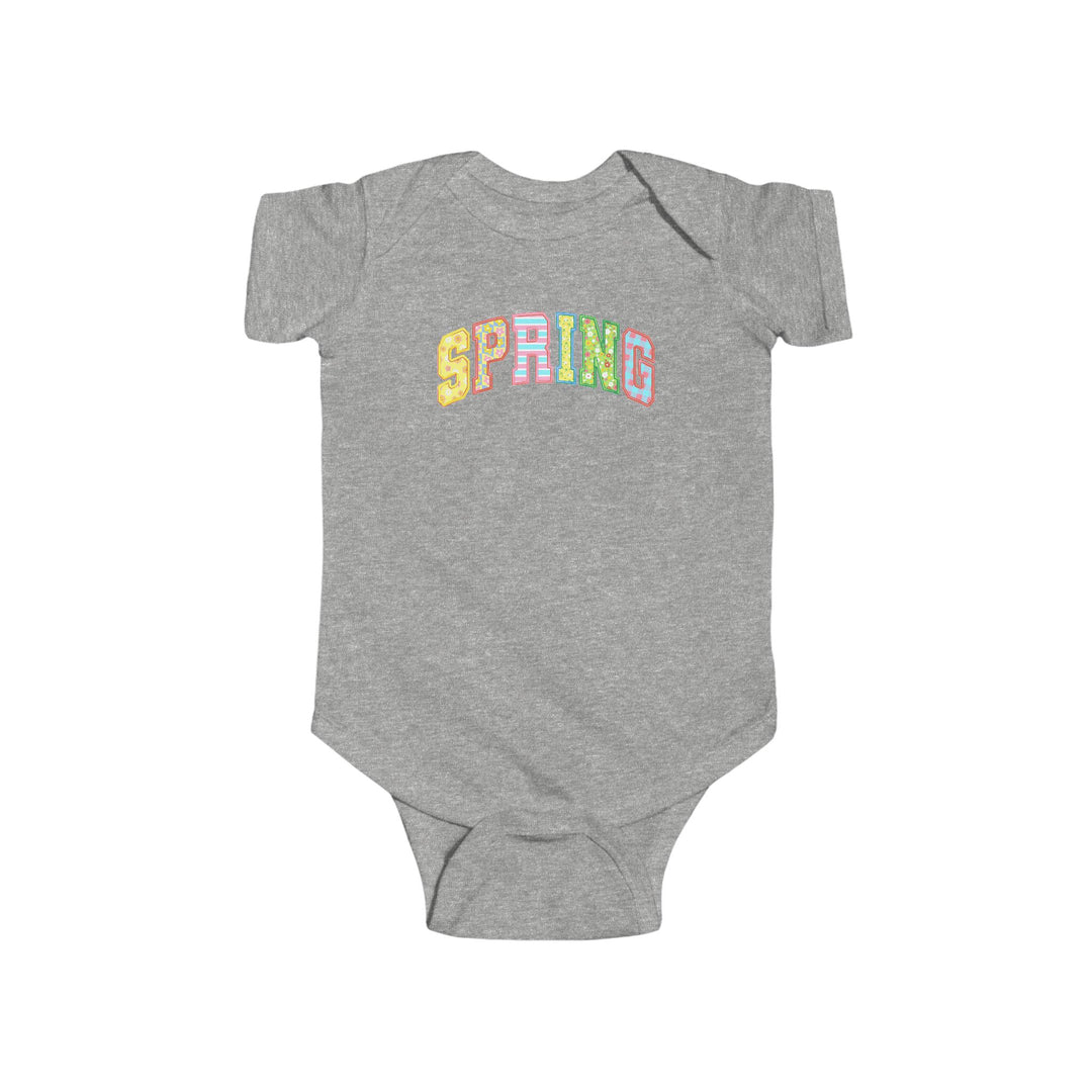 Spring Quilt - Infant Fine Jersey Bodysuit