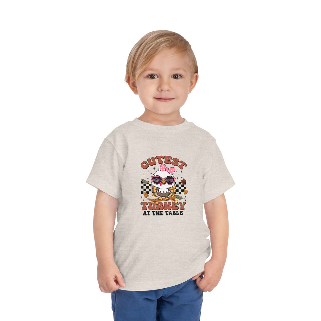 Cutest Turkey Girls -Toddler Short Sleeve Tee