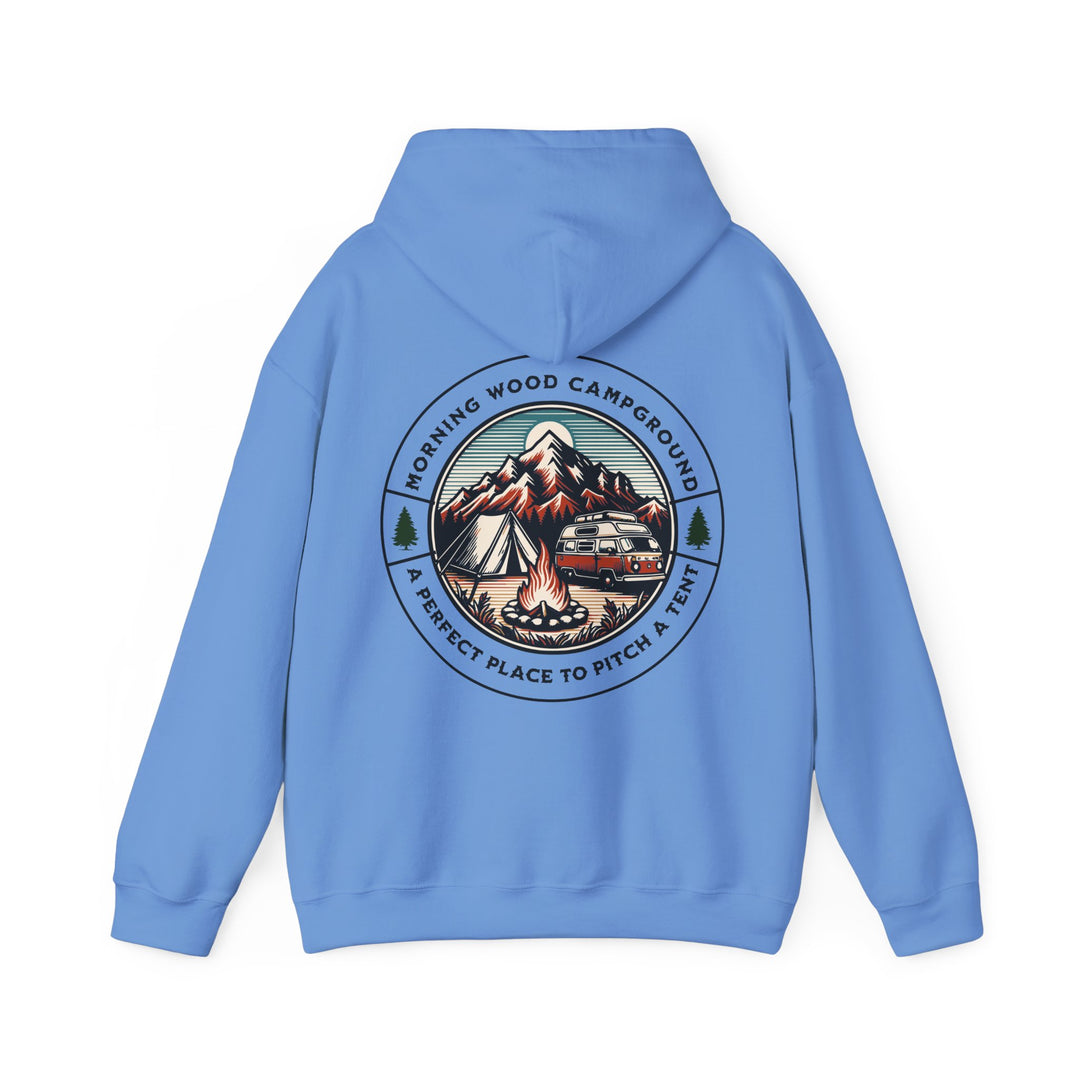 Morning Wood Campground - Unisex Heavy Blend™ Hooded Sweatshirt