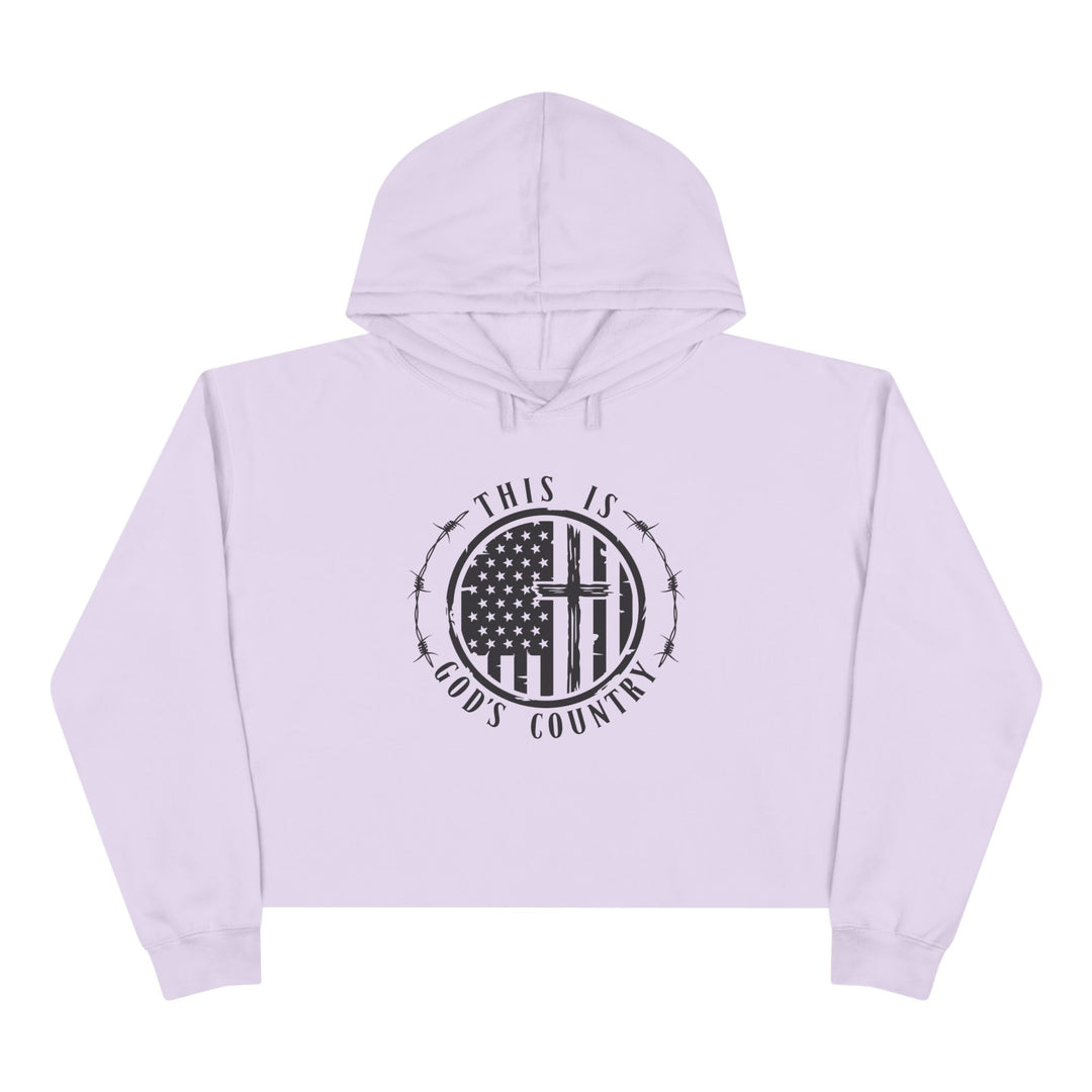 Gods Country - Crop Hoodie