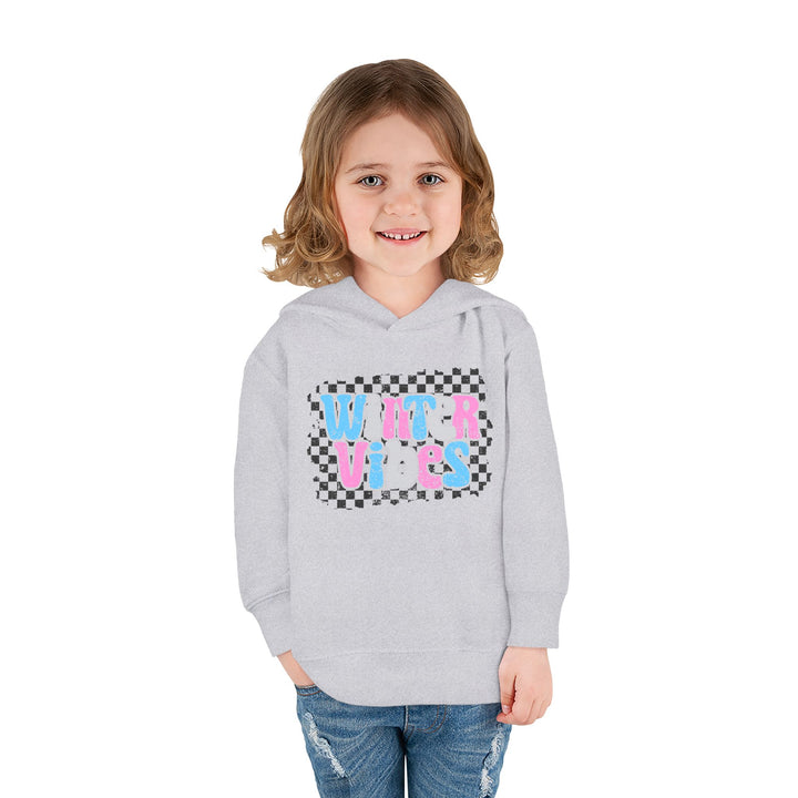 Winter Vibes - Toddler Pullover Fleece Hoodie