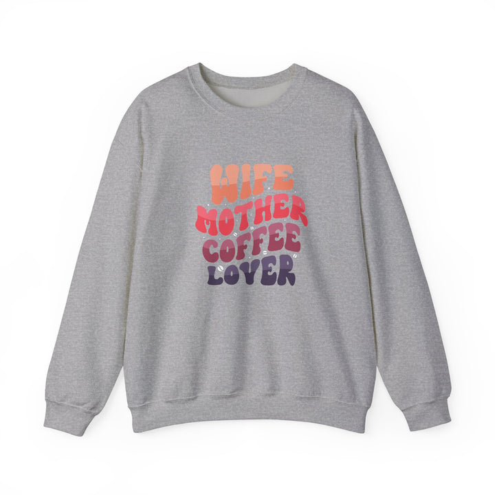 Wife-Mother - Unisex Heavy Blend™ Crewneck Sweatshirt