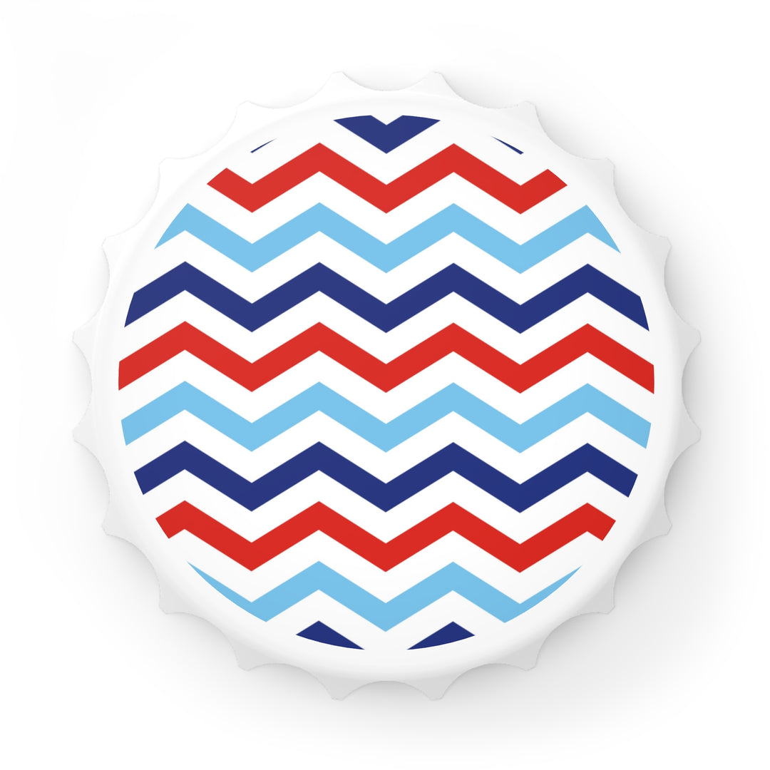Patriotic Chevron - Bottle Opener
