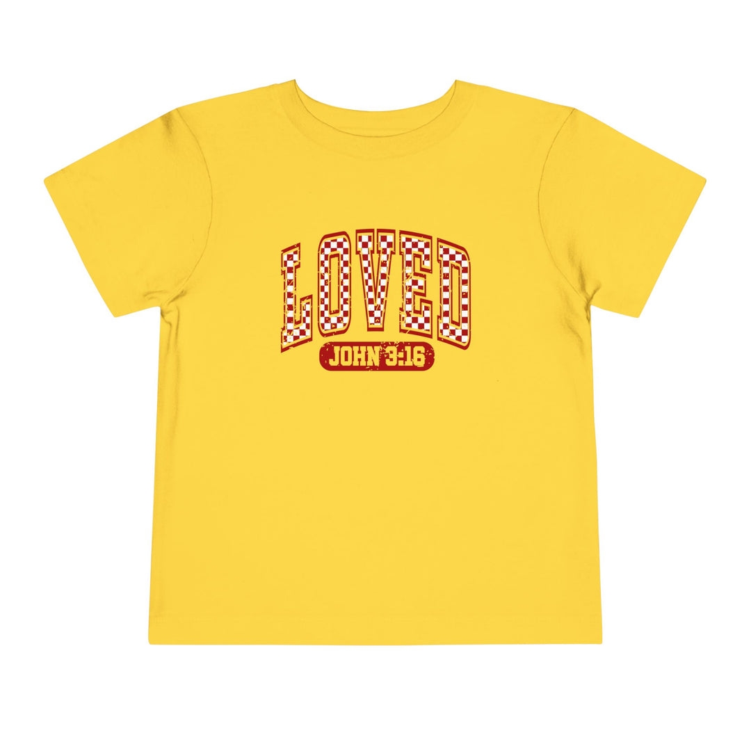 John 3:16 - Toddler Short Sleeve Tee