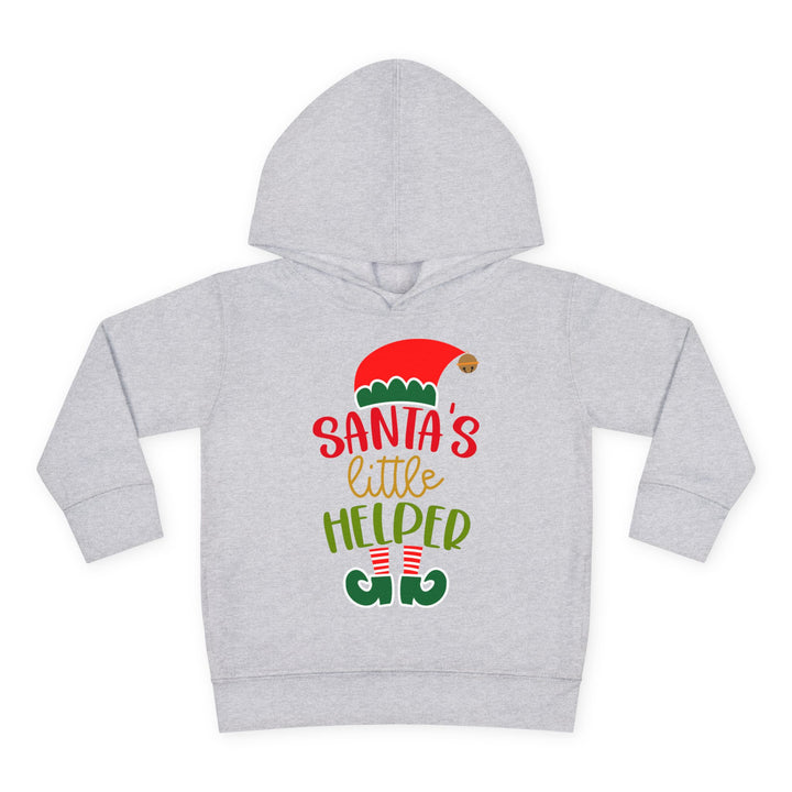 Santas Little Helper - Toddler Pullover Fleece Hoodie
