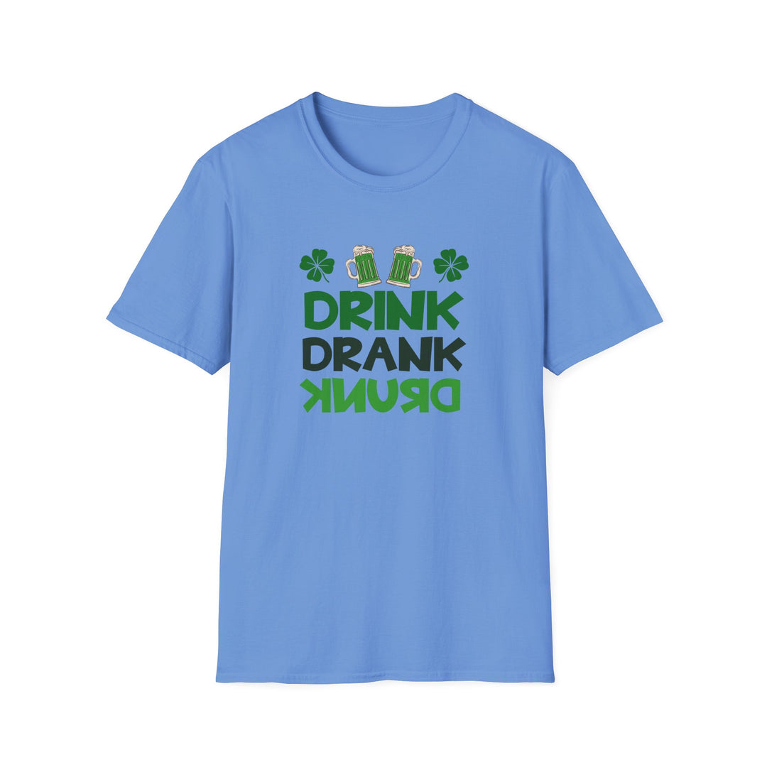 Drink Drank Drunk - Unisex Softstyle T-Shirt