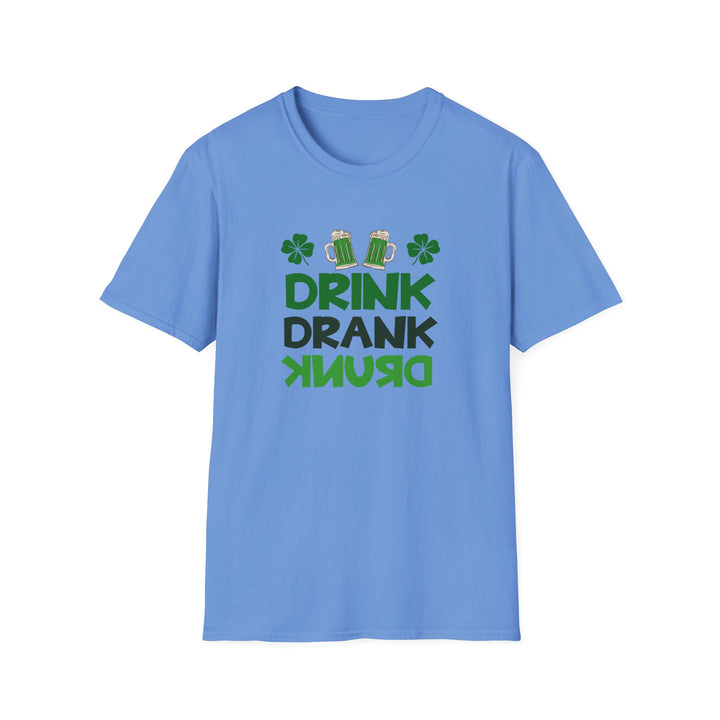 Drink Drank Drunk - Unisex Softstyle T-Shirt