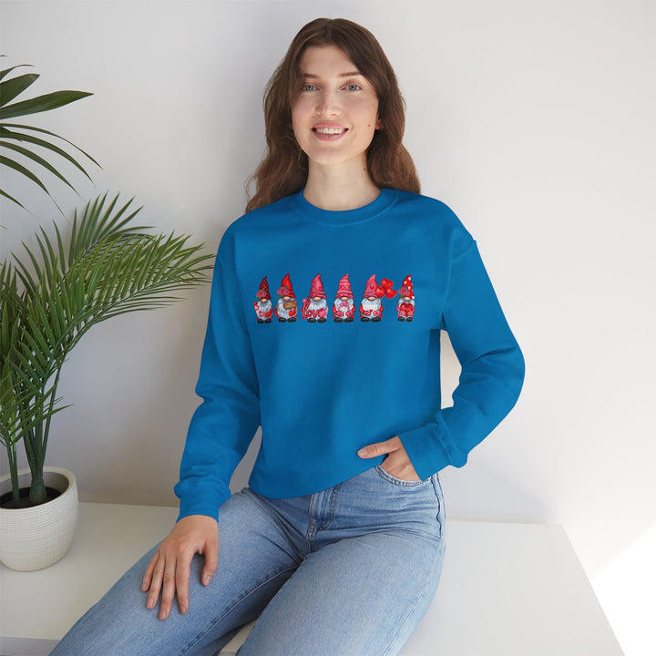 Valentines Gnomes - Unisex Heavy Blend™ Crewneck Sweatshirt