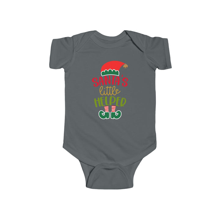 Santa's Little Helper - Infant Fine Jersey Bodysuit