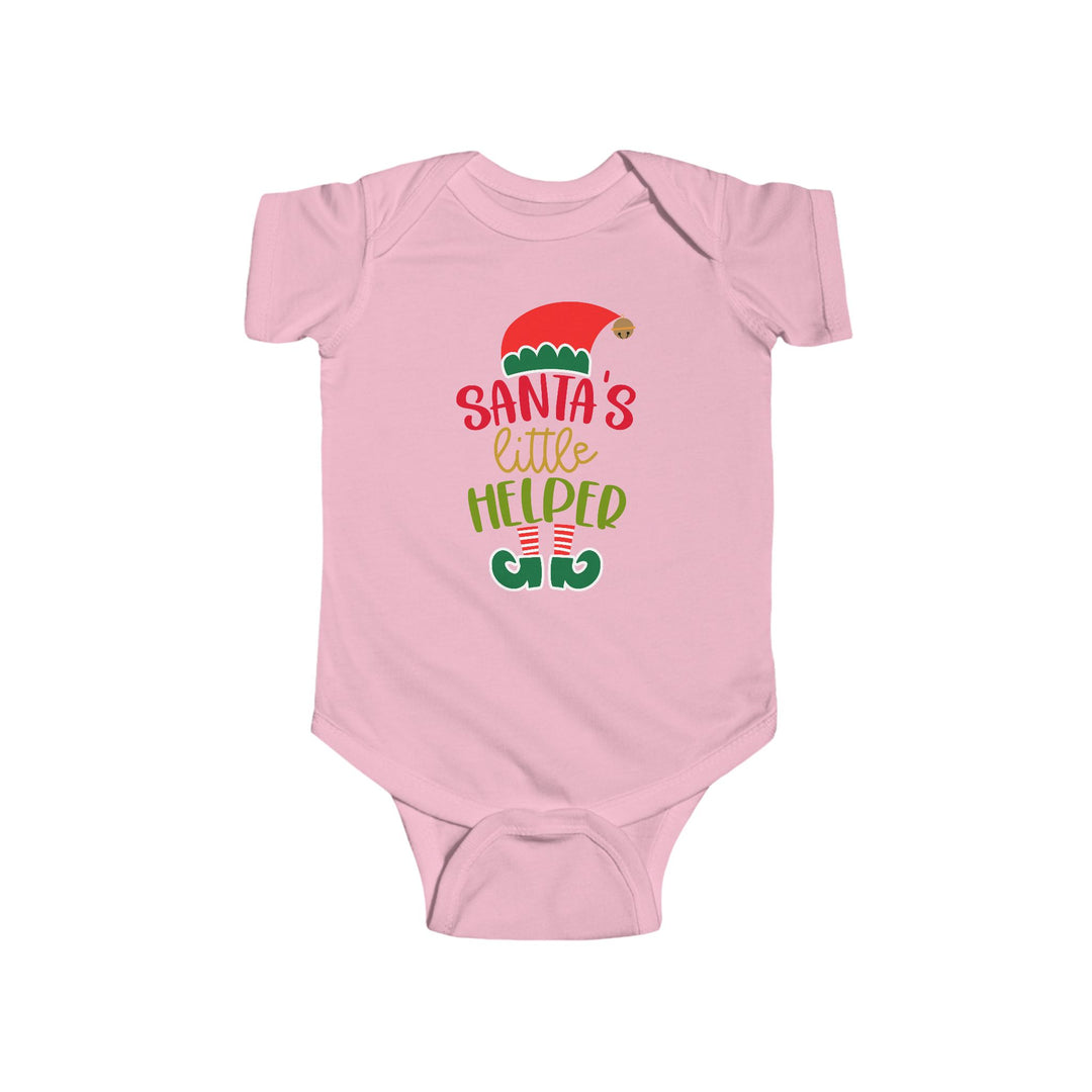 Santa's Little Helper - Infant Fine Jersey Bodysuit