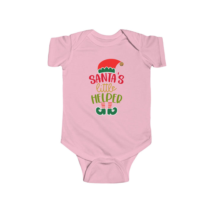 Santa's Little Helper - Infant Fine Jersey Bodysuit