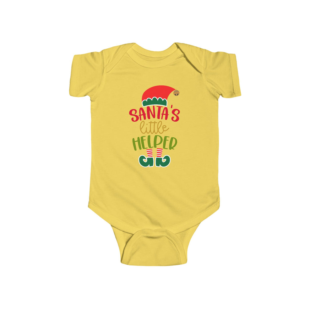 Santa's Little Helper - Infant Fine Jersey Bodysuit
