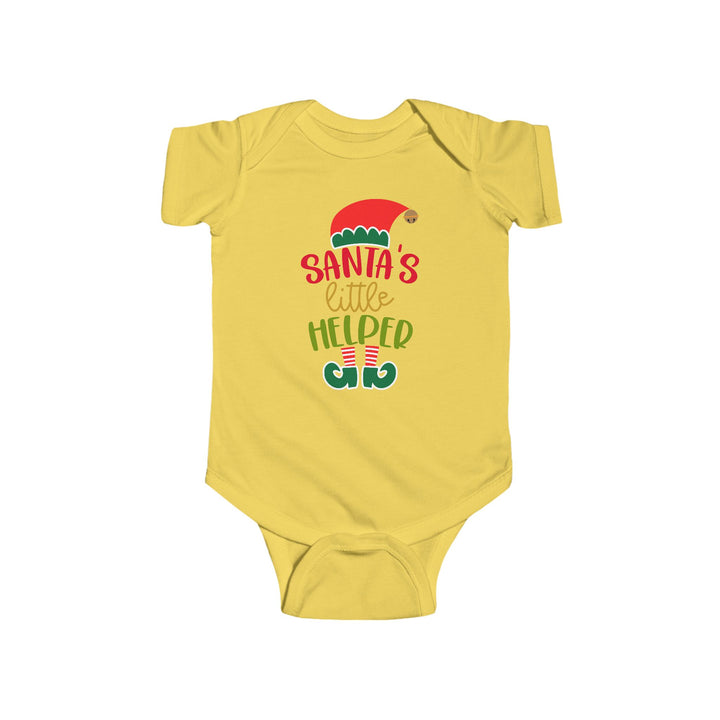 Santa's Little Helper - Infant Fine Jersey Bodysuit