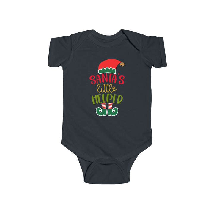 Santa's Little Helper - Infant Fine Jersey Bodysuit