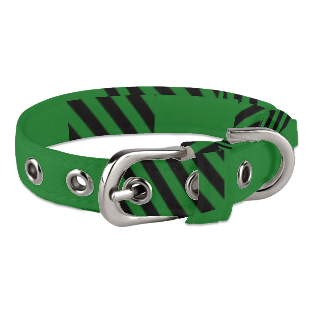 Green Plaid - Pet Collar