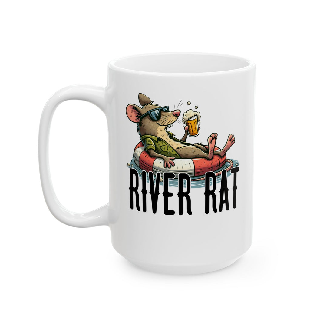 River Rat - Ceramic Mug, (11oz, 15oz)