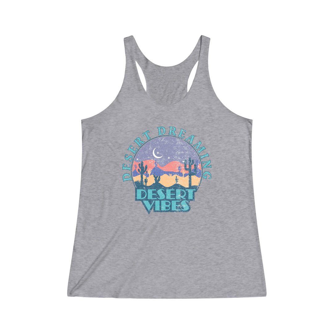 Desert Vibes - Women's Tri-Blend Racerback Tank