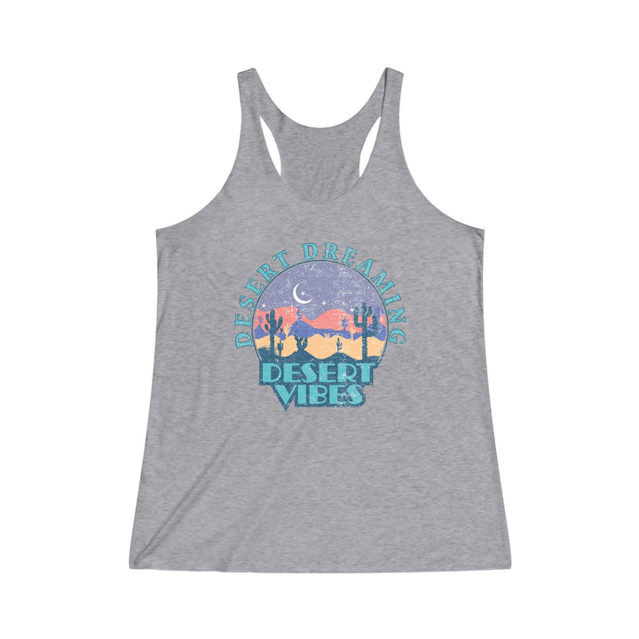 Desert Vibes - Women's Tri-Blend Racerback Tank