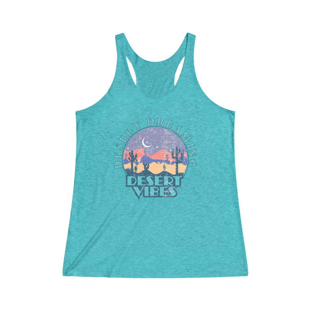 Desert Vibes - Women's Tri-Blend Racerback Tank