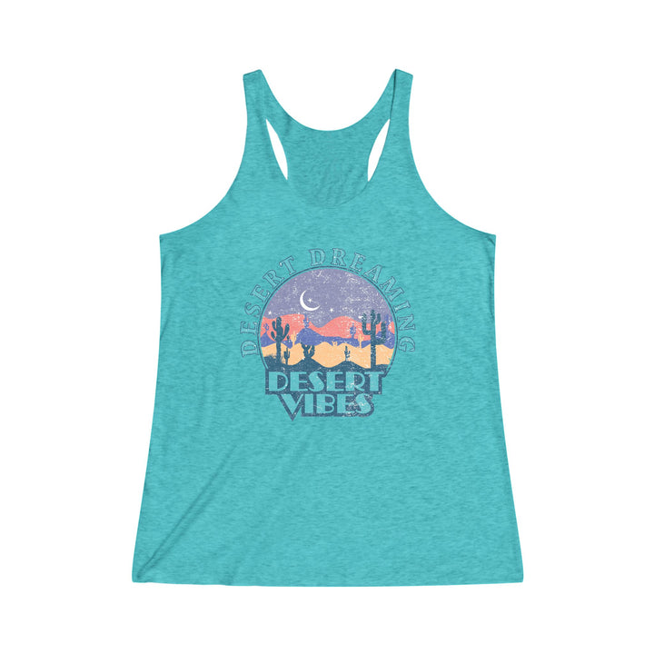 Desert Vibes - Women's Tri-Blend Racerback Tank