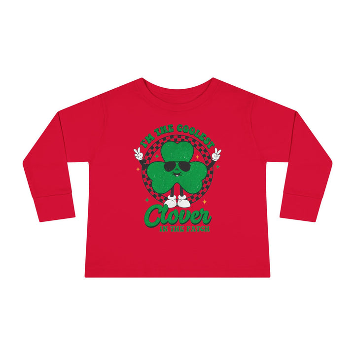 Coolest Clover - Toddler Long Sleeve Tee