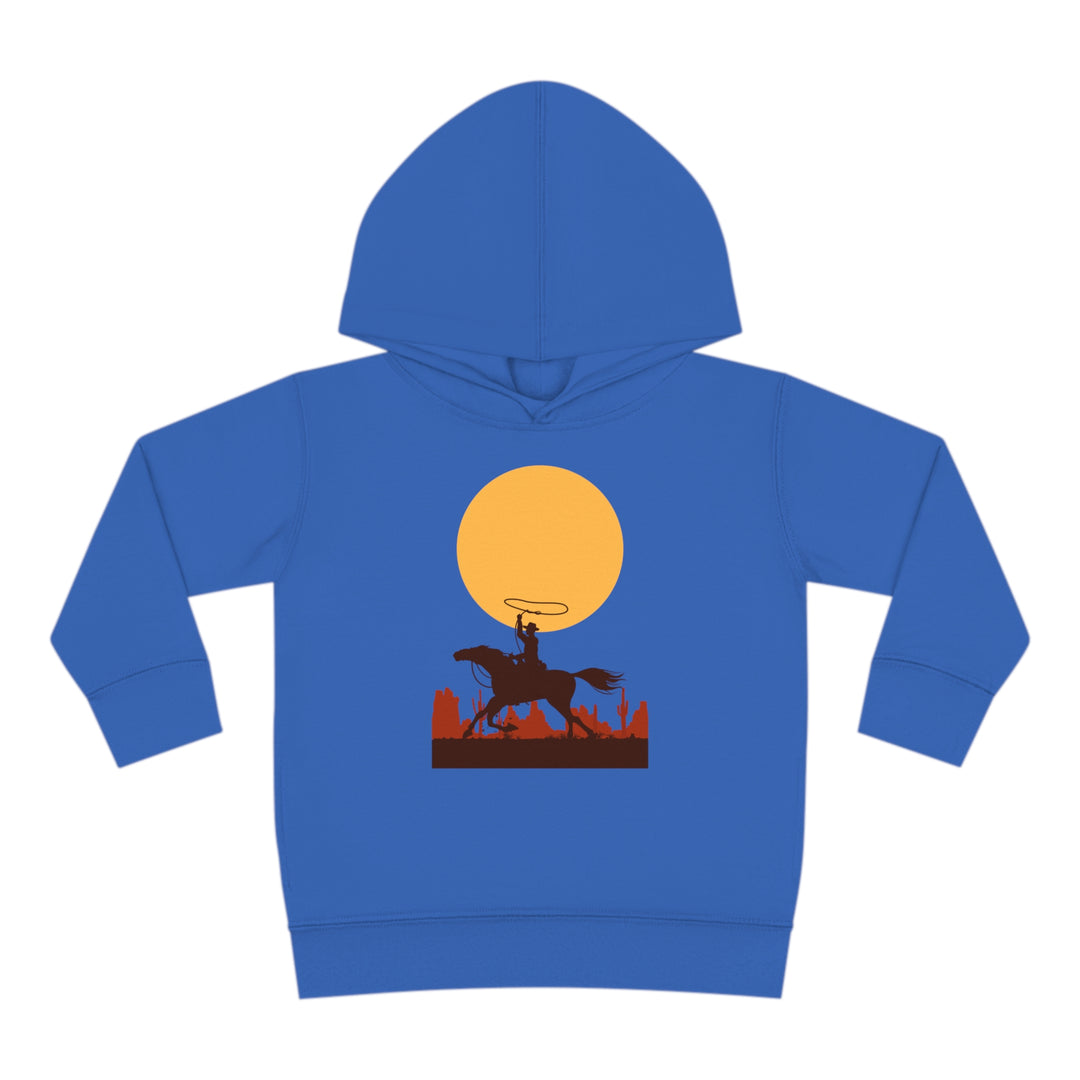 Roping The Moon - Toddler Pullover Fleece Hoodie
