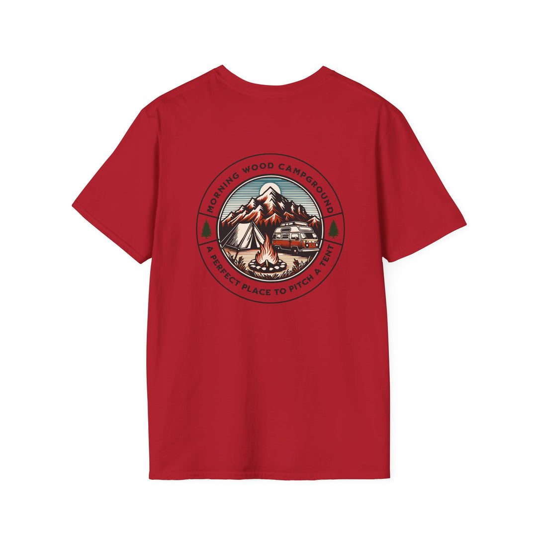 Morning Wood Campground - Unisex Softstyle T-Shirt