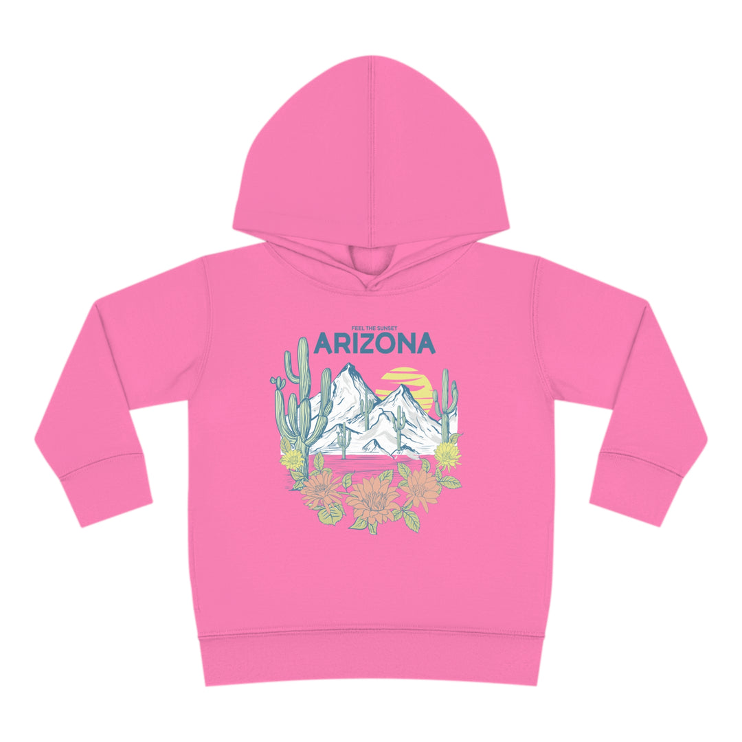 Feel The Sunset Arizona - Toddler Pullover Fleece Hoodie