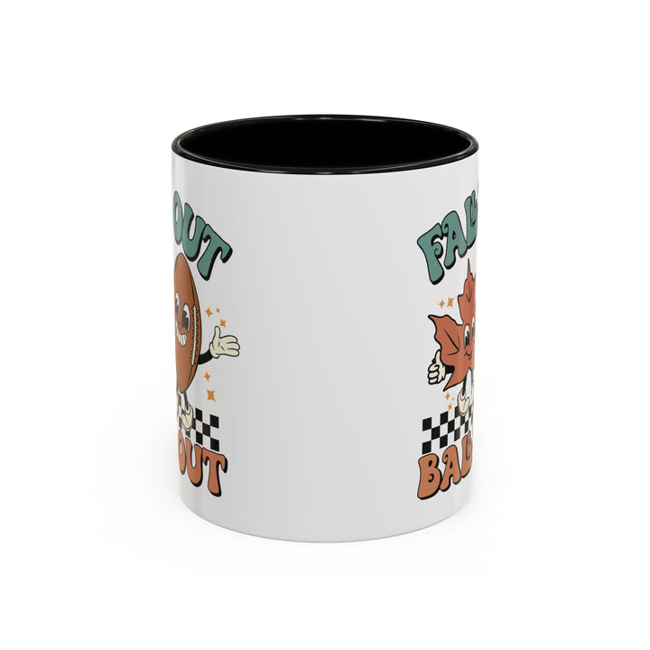 Falls Out Balls Out - Accent Coffee Mug (11, 15oz)