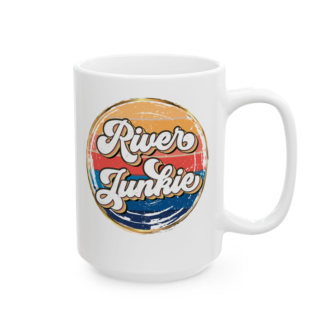 River Junkie - Ceramic Mug, (11oz, 15oz)