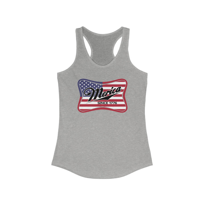 Merica - Women's Ideal Racerback Tank