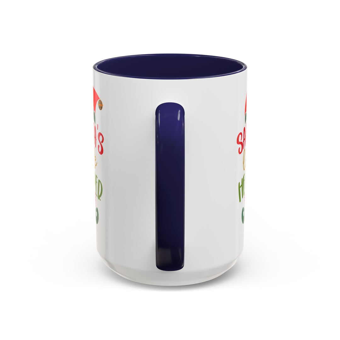 Santa's Little Helper - Accent Coffee Mug (11, 15oz)