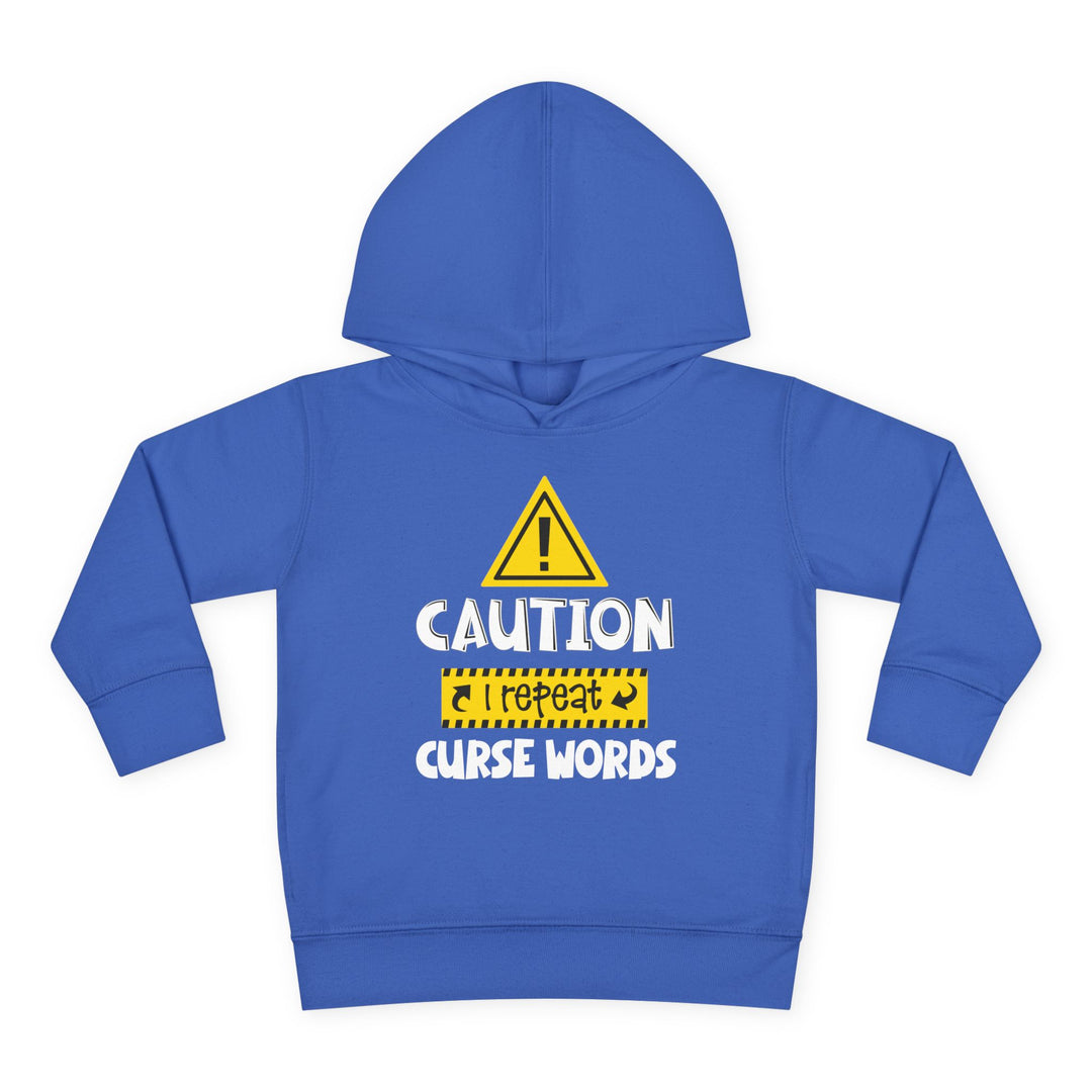 Caution - Toddler Pullover Fleece Hoodie