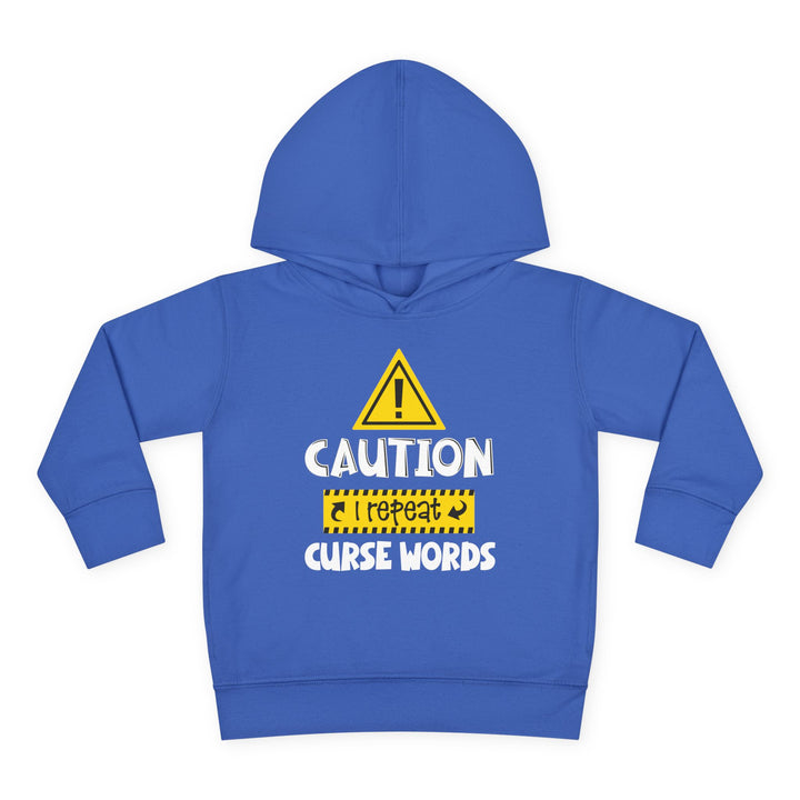 Caution - Toddler Pullover Fleece Hoodie