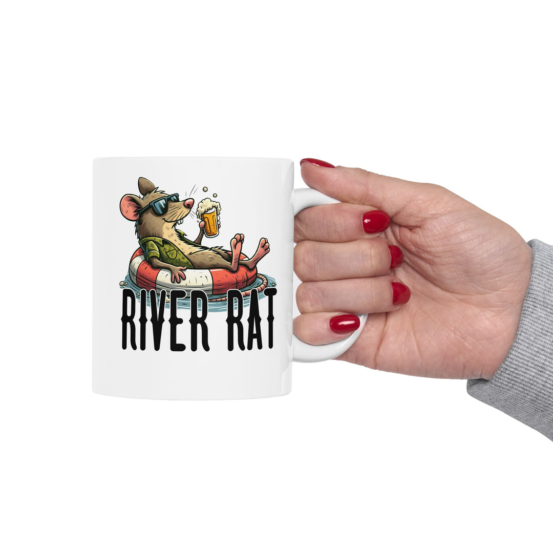 River Rat - Ceramic Mug, (11oz, 15oz)