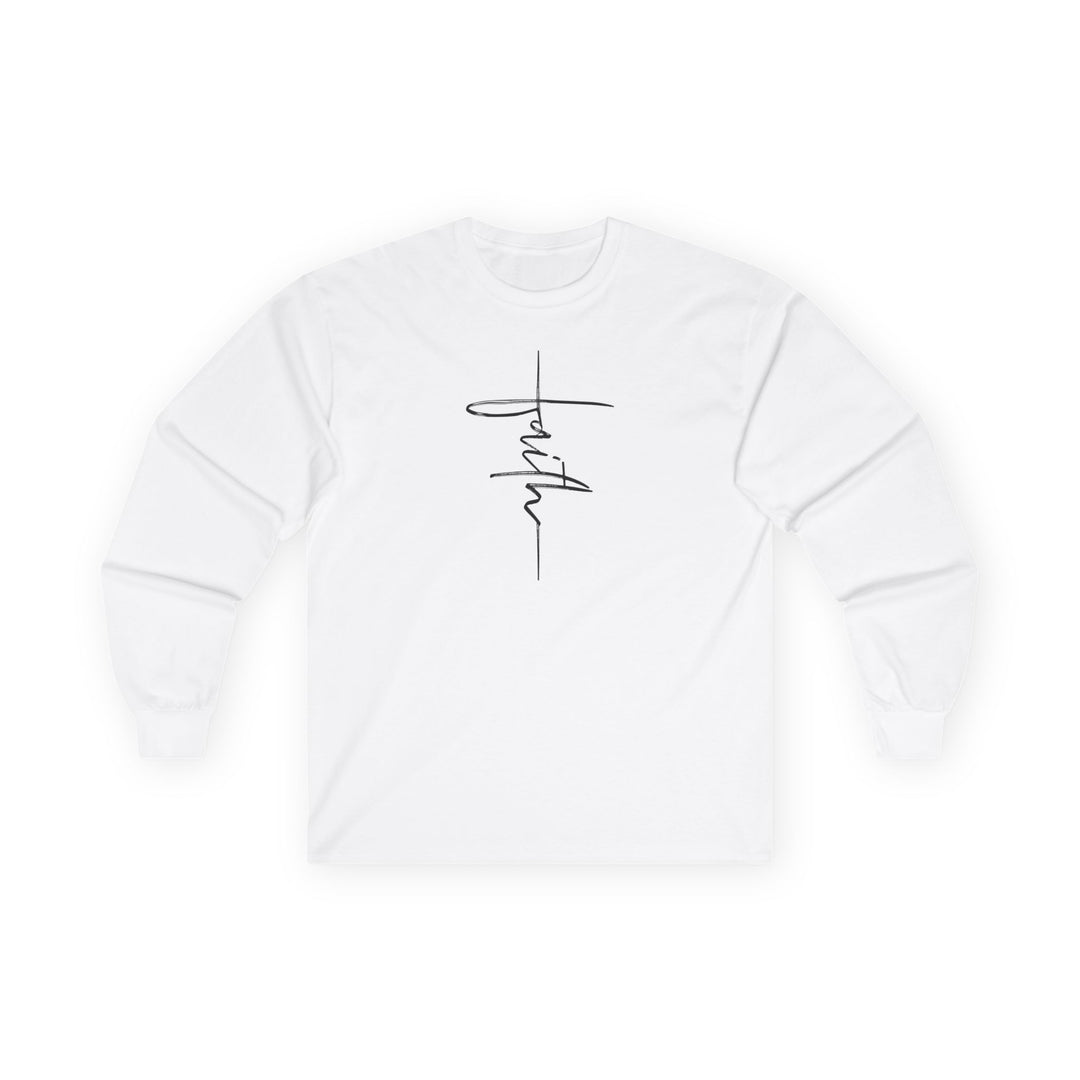 Faith Cross - Unisex Ultra Cotton Long Sleeve Tee