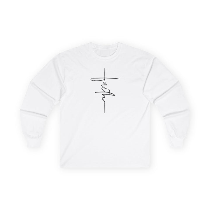 Faith Cross - Unisex Ultra Cotton Long Sleeve Tee