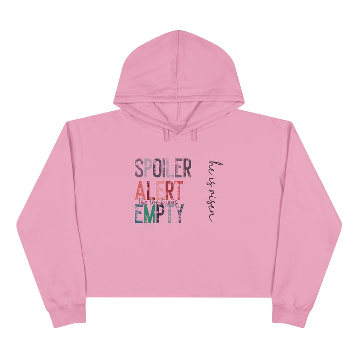 Spoiler Alert - Crop Hoodie