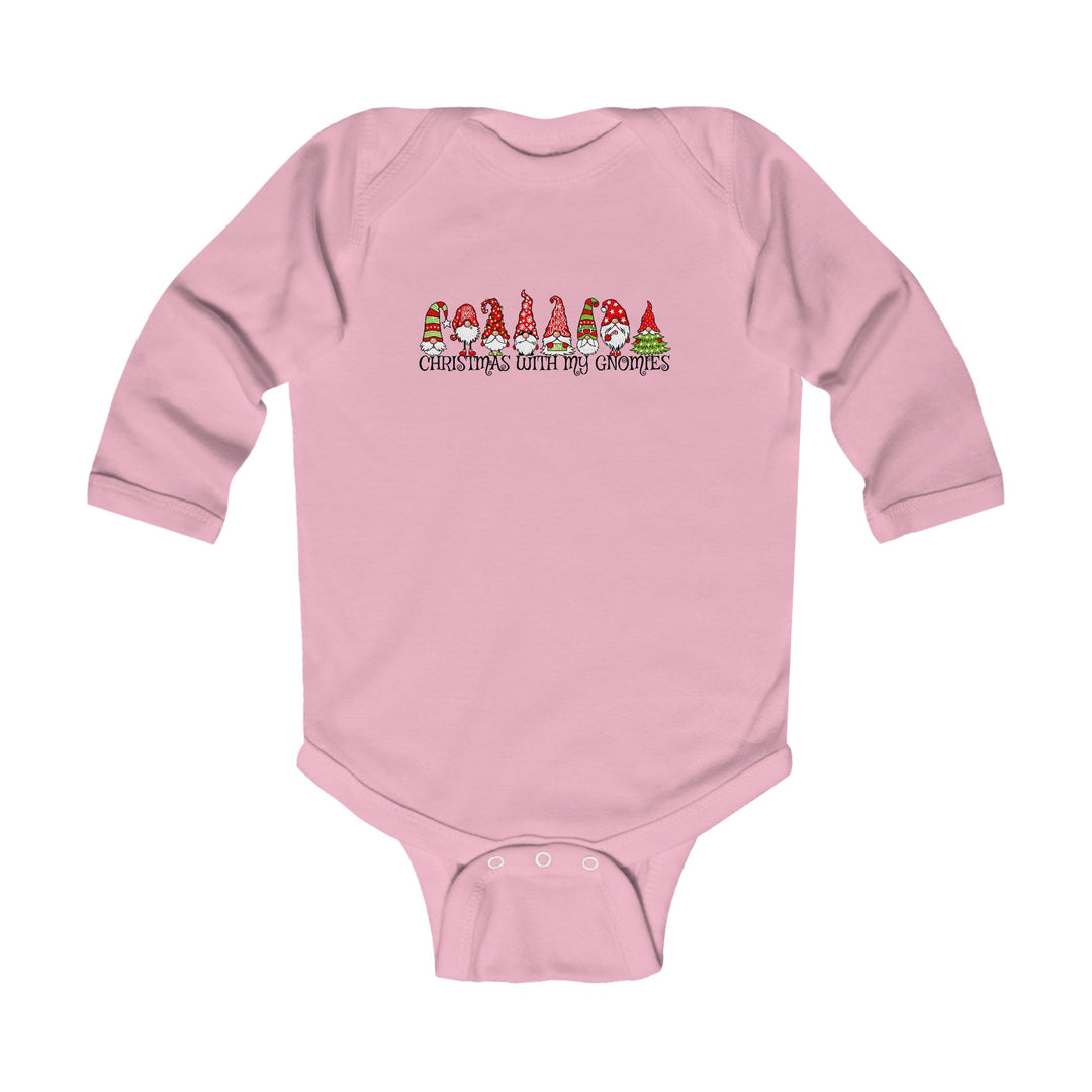 Christmas With My Gnomies - Infant Long Sleeve Bodysuit
