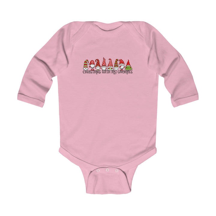 Christmas With My Gnomies - Infant Long Sleeve Bodysuit