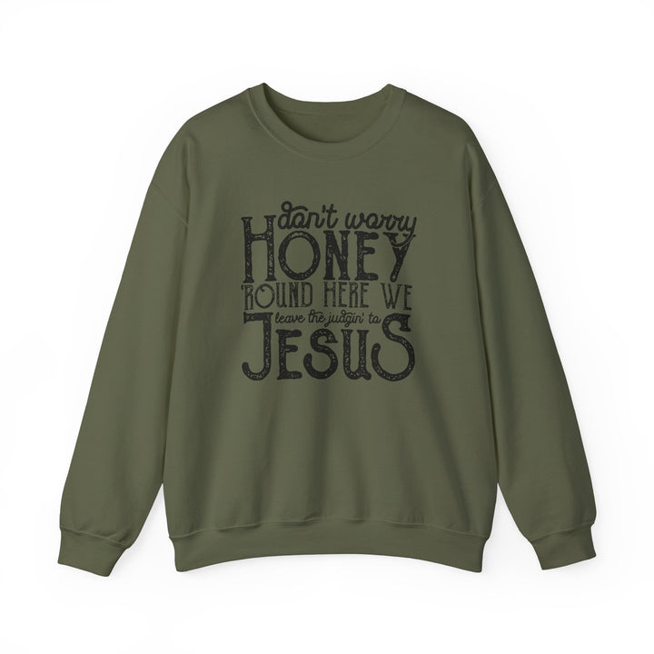 Judgin To Jesus - Unisex Heavy Blend™ Crewneck Sweatshirt