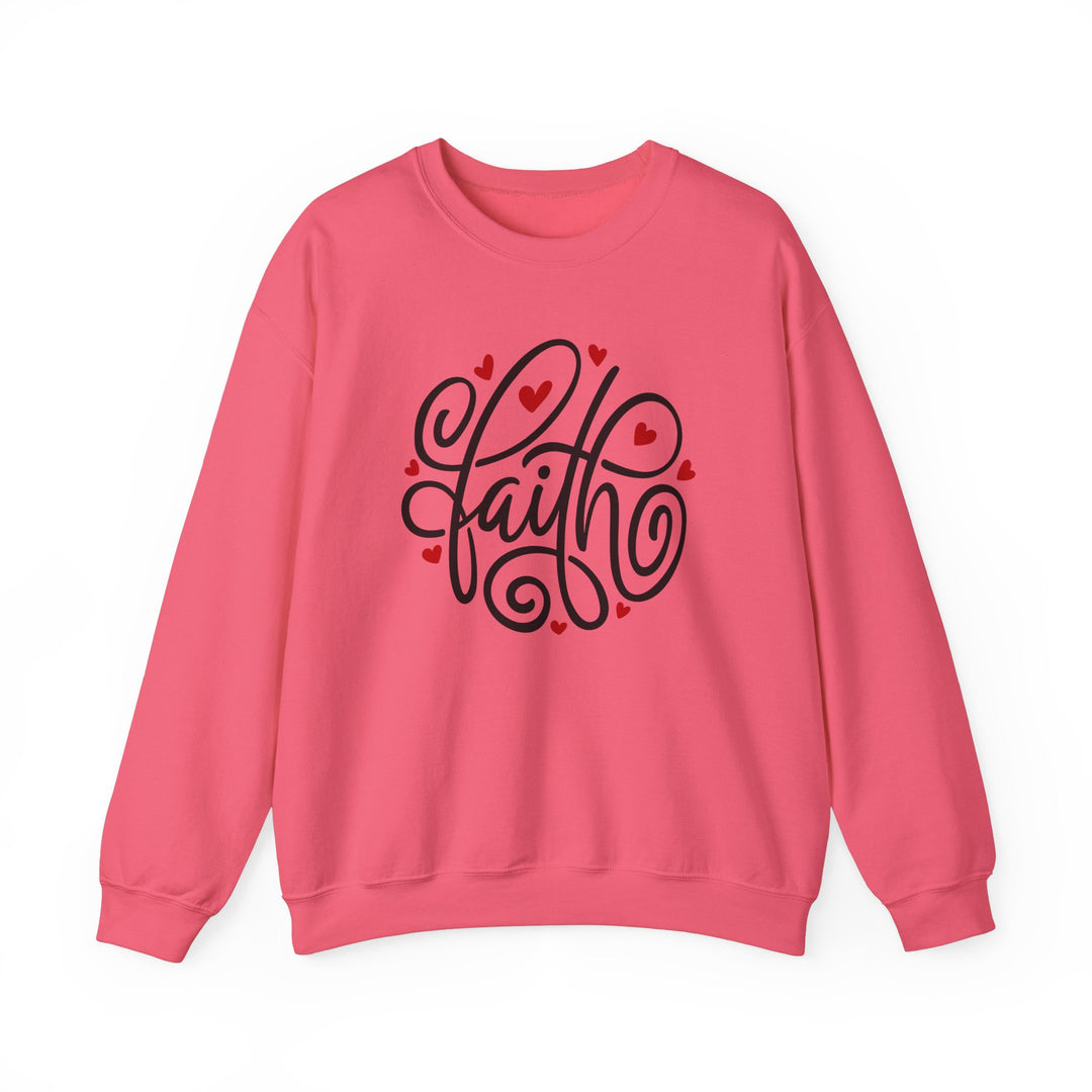 Faith Hearts - Unisex Heavy Blend™ Crewneck Sweatshirt