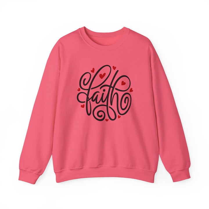 Faith Hearts - Unisex Heavy Blend™ Crewneck Sweatshirt