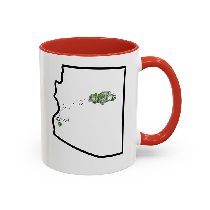 Yuma Lettuce Truck - Accent Coffee Mug (11, 15oz)