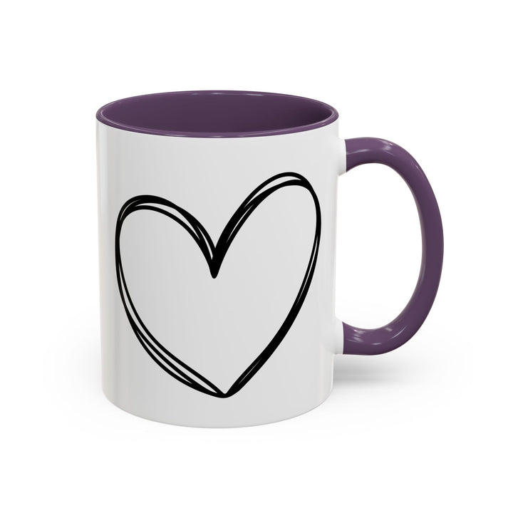 Heart - Accent Coffee Mug (11, 15oz)