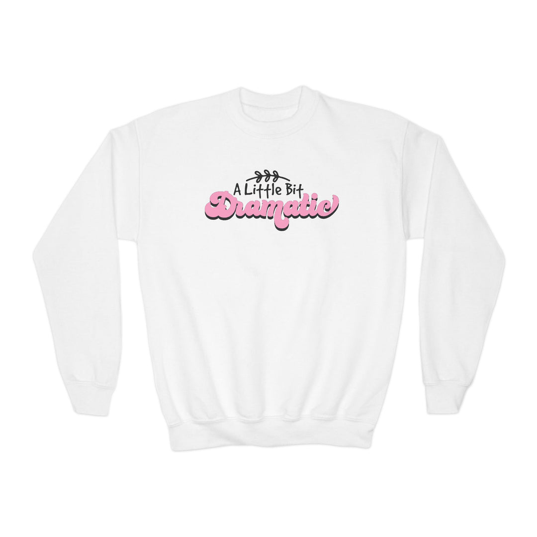 Little Bit Dramatic - Youth Crewneck Sweatshirt