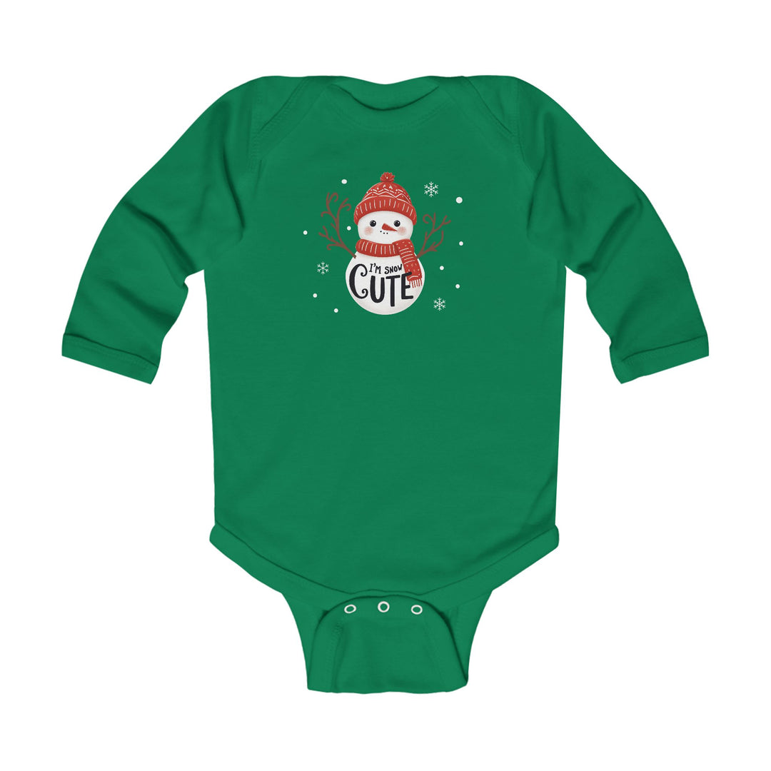 Snow Cute - Infant Long Sleeve Bodysuit